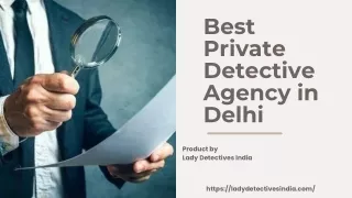 Do you want to hire a private detective agency?