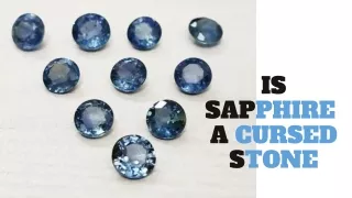 Is sapphire a stone of curses?