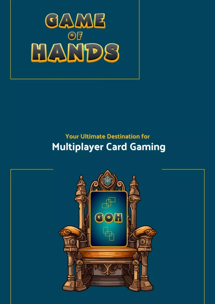 your ultimate destination for multiplayer card