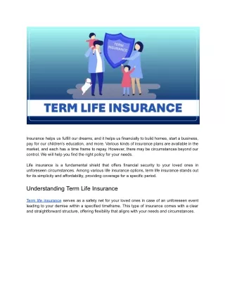 What is the Best Amount of Term Life Insurance in Canada