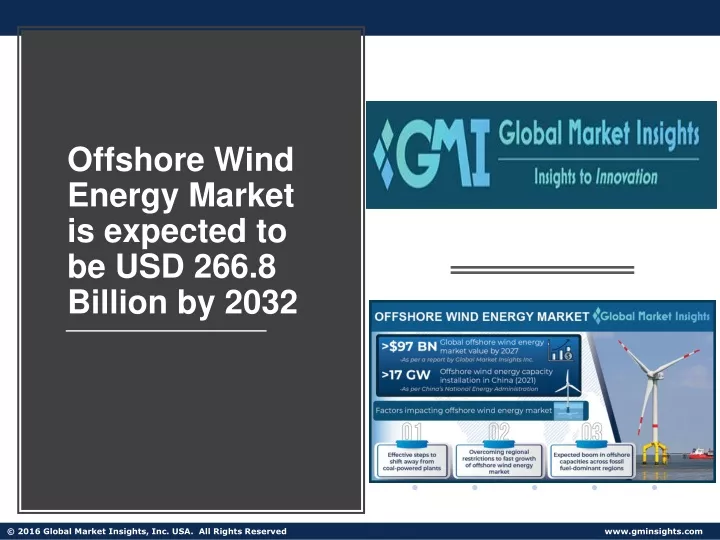 offshore wind energy market is expected