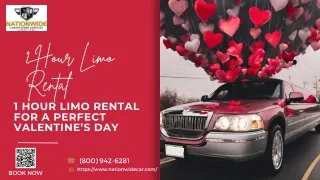 1 Hour Limo Rental for a Perfect Valentine’s Day