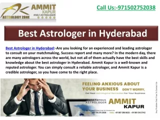 best astrologer in Hyderabad