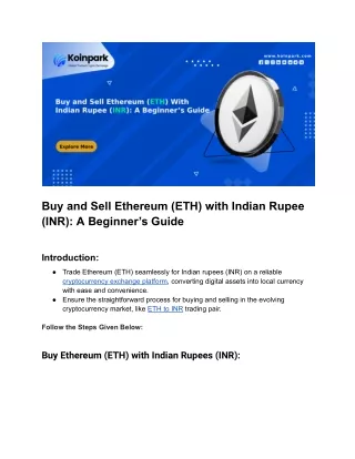 buy and sell ethereum eth with indian rupee