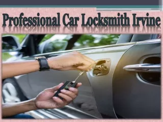 Professional Car Locksmith Irvine