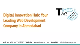 Digital Innovation Hub - Your Leading Web Development Company in Ahmedabad