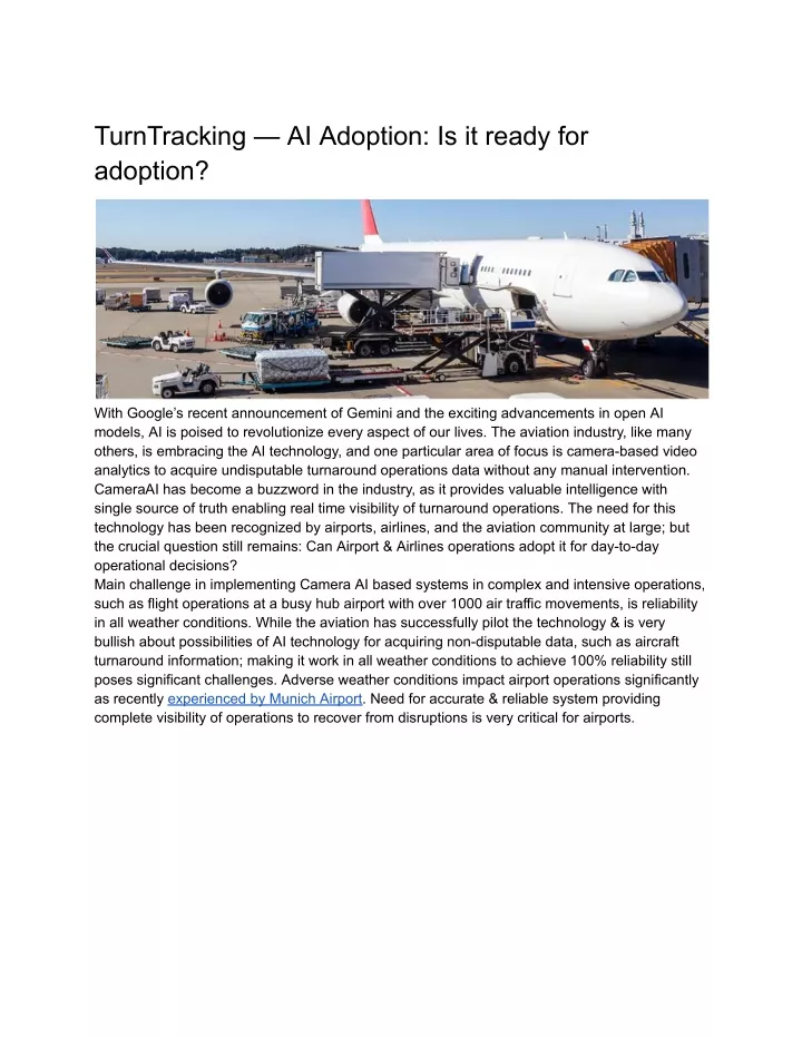 turntracking ai adoption is it ready for adoption