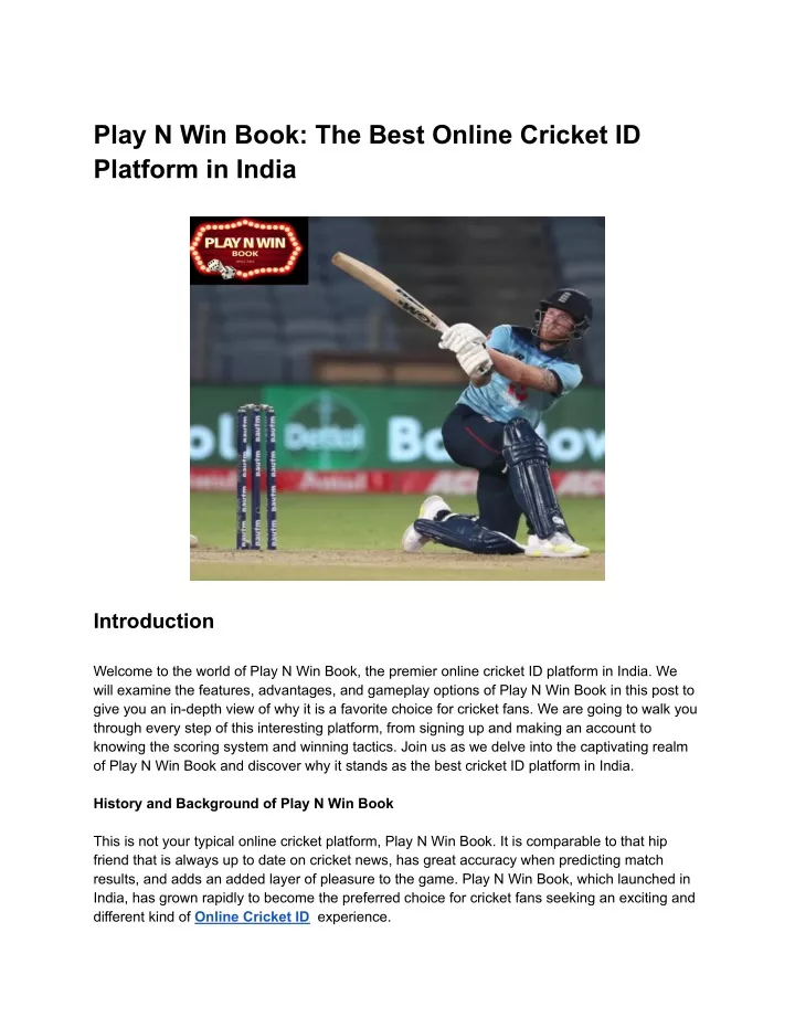 play n win book the best online cricket