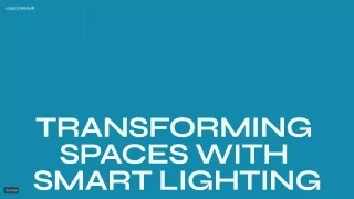 Intelligent & Smart Home Lighting Control Systems Leeds, UK