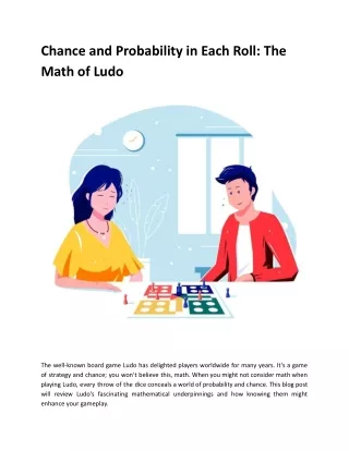 chance and probability in each roll the math