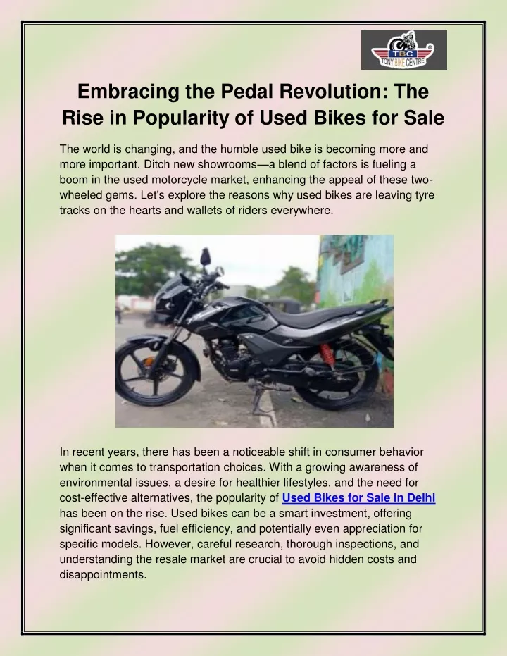 embracing the pedal revolution the rise