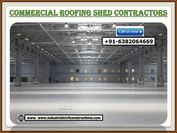 commercial roofing shed contractors