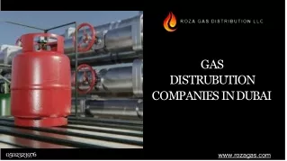 Gas distribution companies in dubai PPD ROZA GAS