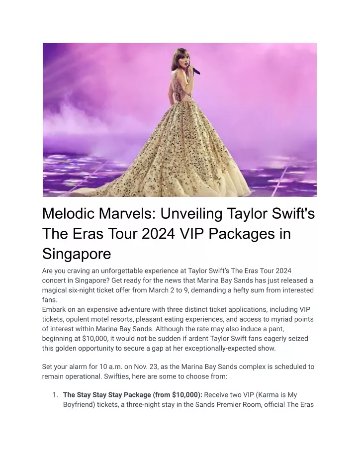 melodic marvels unveiling taylor swift s the eras