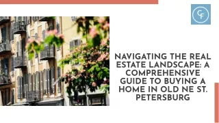 Navigating the Real Estate Landscape: A Comprehensive Guide to Buying a Home