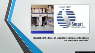 Navigating the Maze of Laboratory Equipment Suppliers: