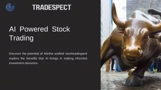 Automating Success: TradeSpect's AI Infused Strategies for Stock Traders