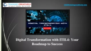 Digital Transformation with ITIL4 Your Roadmap to Success