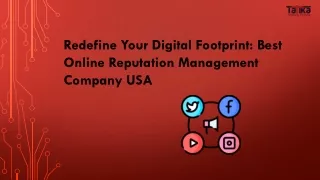 Redefine Your Digital Footprint Best Online Reputation Management Company USA