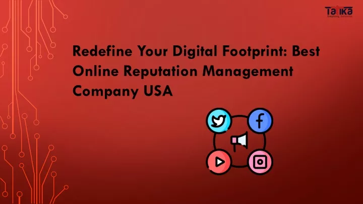 redefine your digital footprint best online