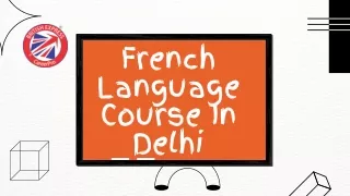 Spanish Language Course In Delhi