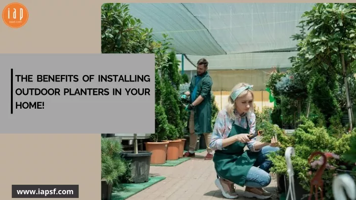 the benefits of installing outdoor planters