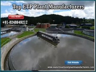 Top ETP Plant Manufacturers,Effluent Treatment Plant,Effluent Plant Consultant Companies,Effluent Wastewater Treatment P