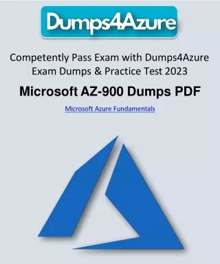 What is the best source to download Microsoft AZ-900 PDF dumps?