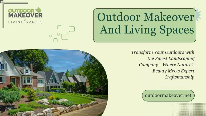 outdoor makeover and living spaces