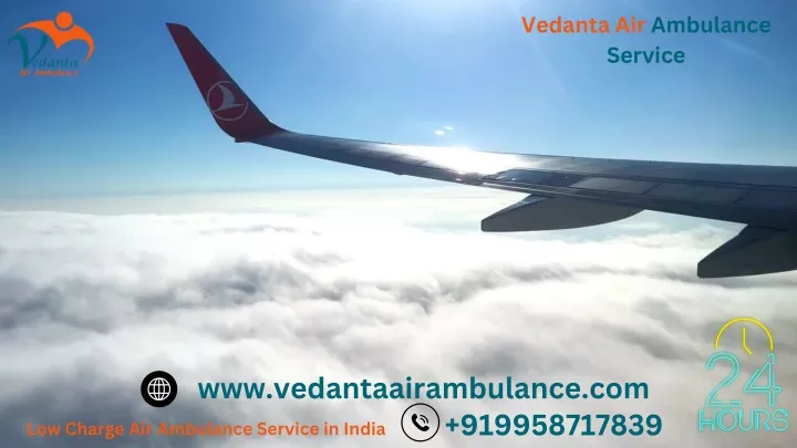 vedanta air ambulance service