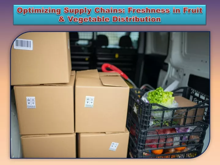 optimizing supply chains freshness in fruit