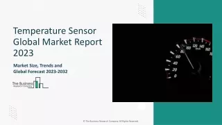 Temperature Sensor Global Market 2024 - By Growth, Size, Share, Report 2033