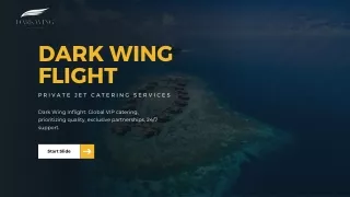 Private Jet Catering in Maldives