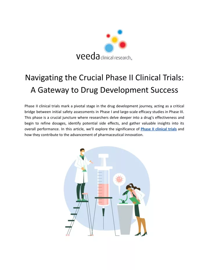 navigating the crucial phase ii clinical trials