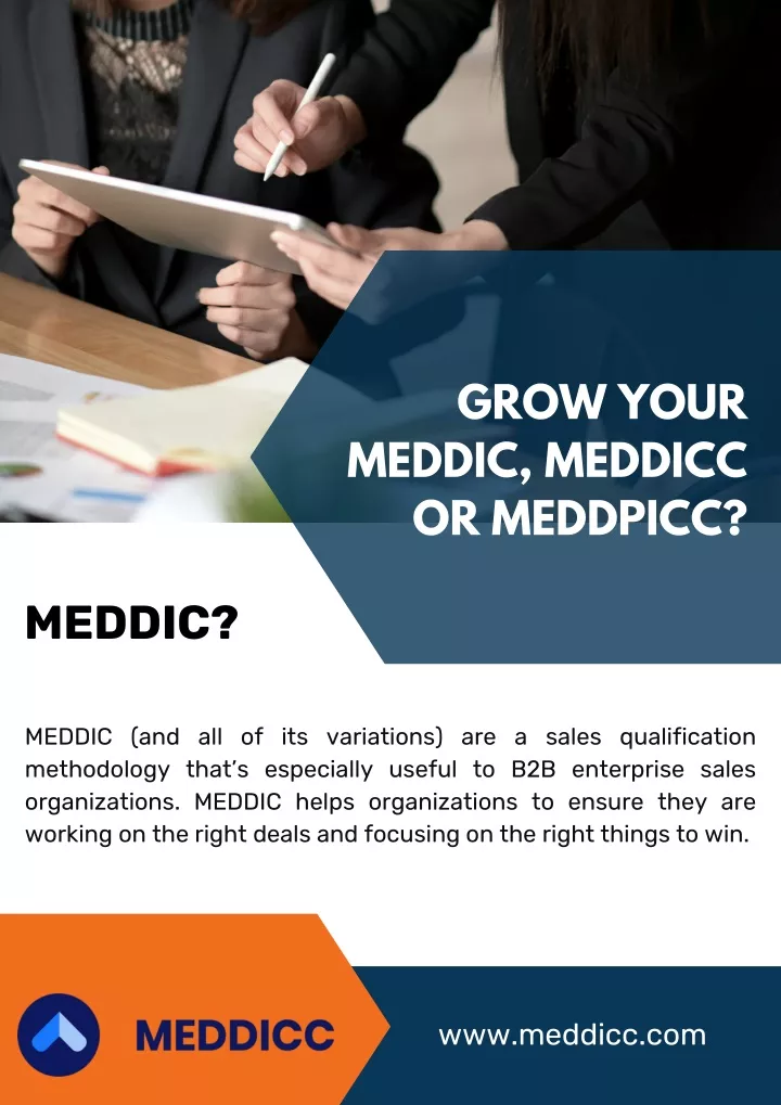 grow your meddic meddicc or meddpicc