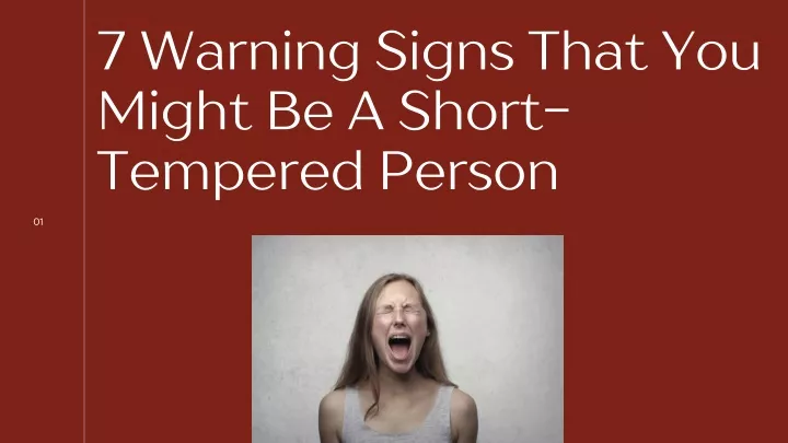 7 warning signs that you might be a short
