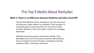 OpenTeQ is a Comprehensive NetSuite Consultation and Customized Customer Support