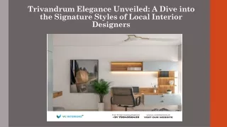 interior designers in Trivandrum