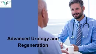 Urologist Specialist in Kolkata | Advanced Urology and Regeneration