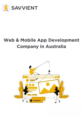 Web & Mobile App Development Company in Australia