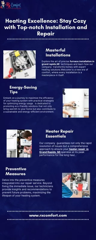 Heating Excellence: Stay Cozy with Top-notch Installation and Repair
