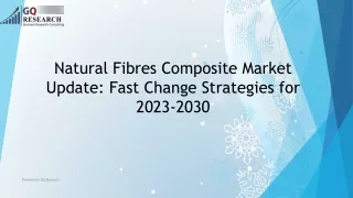 Natural Fibers Composite Market