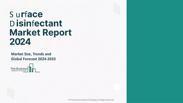 surface disinfectant market report 2024