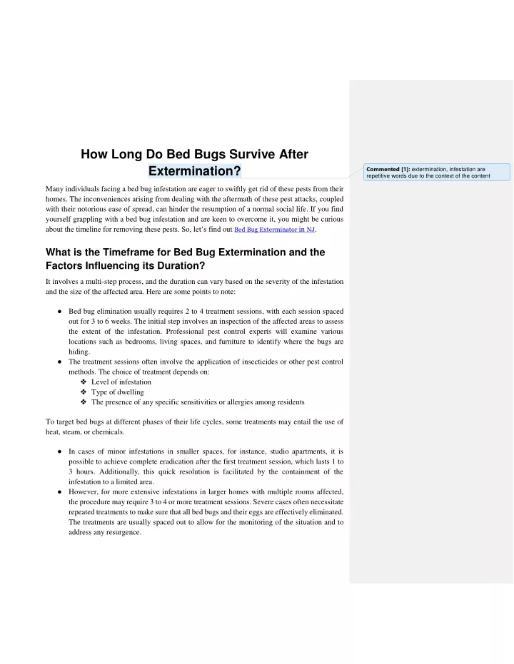 ppt-how-long-do-bed-bugs-survive-after-extermination-powerpoint