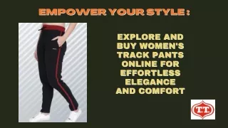 Ultimate Comfort & Style: Explore Our Range of Trendy Track Pants!