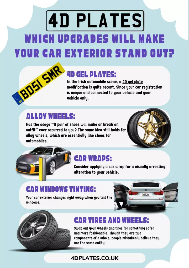 which upgrades will make your car exterior stand