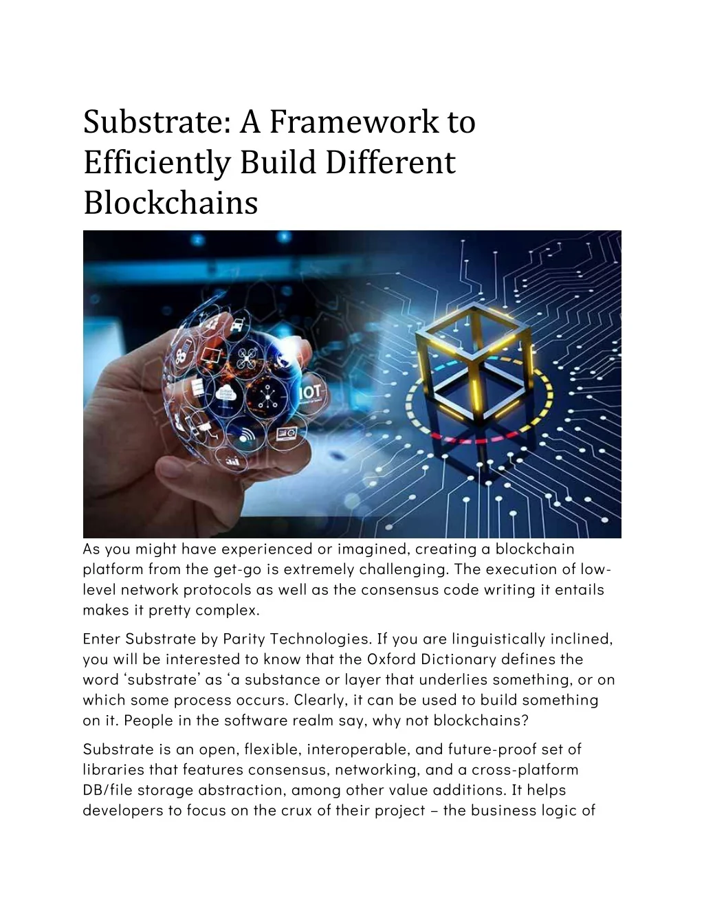 PPT - substrate framework PowerPoint Presentation, free download - ID ...