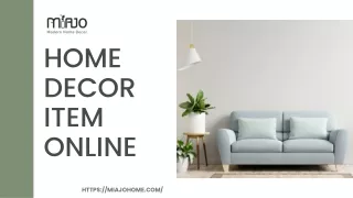 Advantages of Buying Home Decor Accessories Online