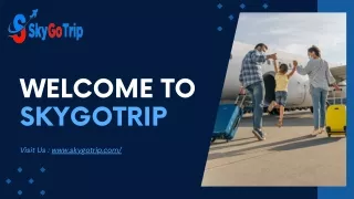 Best Online Travel Company in India with SkyGoTrip