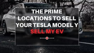 Find the Best Place to Sell Your Tesla Model Y - SellMyEV